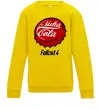 Детский Свитшот Nuka cola Солнечно желтый фото