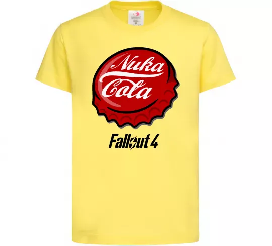 Детская футболка Nuka cola Лимонный фото