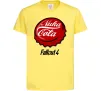 Детская футболка Nuka cola Лимонный фото