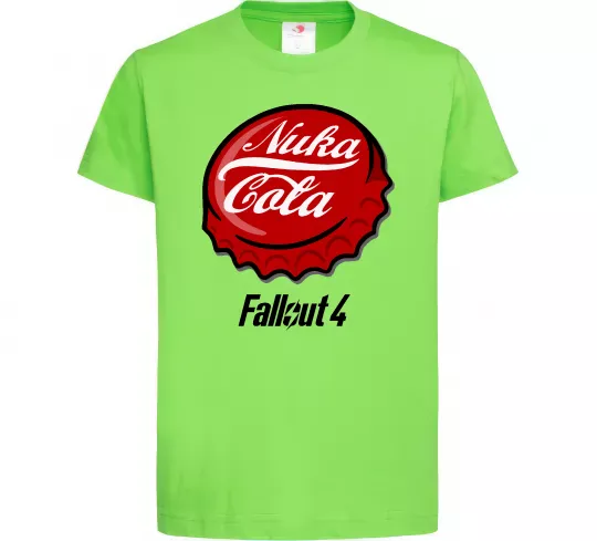 Детская футболка Nuka cola Лаймовый фото