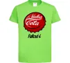 Детская футболка Nuka cola Лаймовый фото