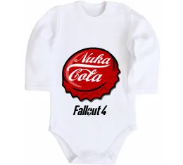 Дитячий бодік Nuka cola Білий фото