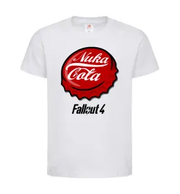Детская футболка Nuka cola Белый фото