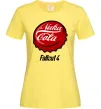 Жіноча футболка Nuka cola Лимонний фото