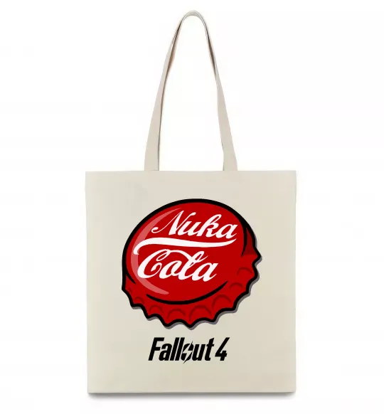 Еко-сумка Nuka cola Бежевий фото