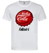 Мужская футболка Nuka cola Белый фото