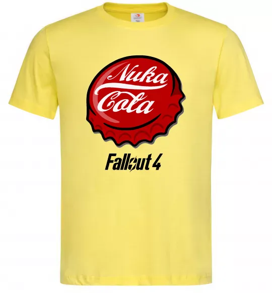 Мужская футболка Nuka cola Лимонный фото