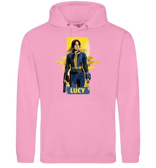 Мужская толстовка (худи) Lucy Fallout Розовый фото