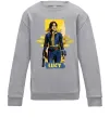 Детский Свитшот Lucy Fallout Серый меланж фото