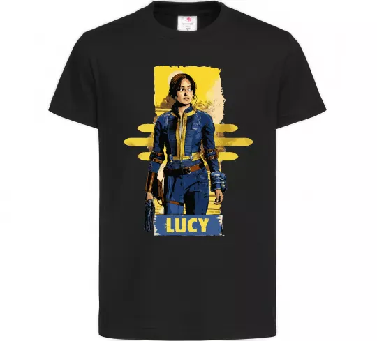 Детская футболка Lucy Fallout Черный фото