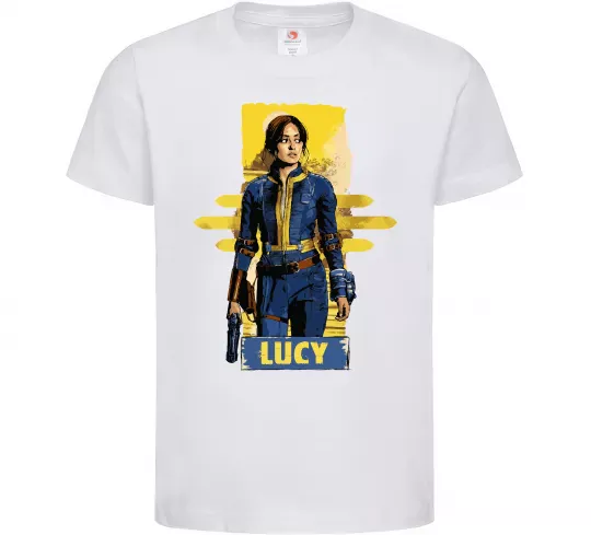 Детская футболка Lucy Fallout Белый фото