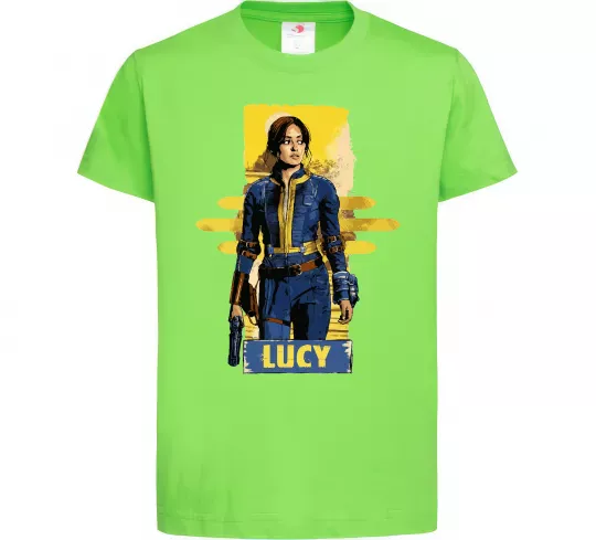 Детская футболка Lucy Fallout Лаймовый фото
