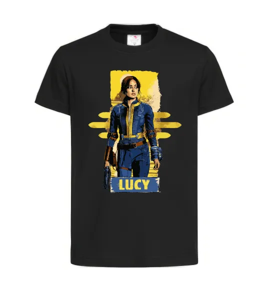 Детская футболка Lucy Fallout Черный фото