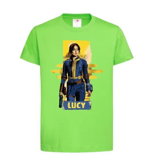 Детская футболка Lucy Fallout Лаймовый фото