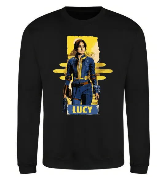 Світшот Lucy Fallout Чорний фото