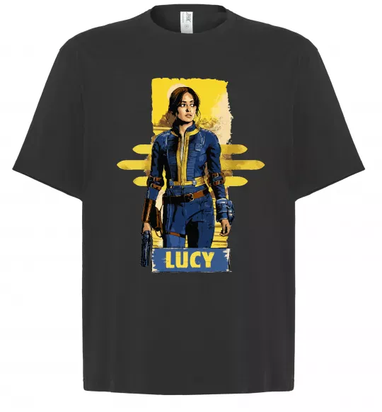 Футболка Оверсайз Lucy Fallout Черный фото