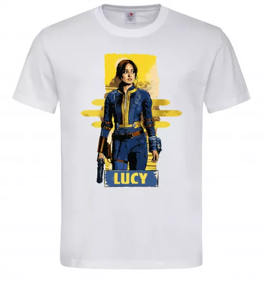 Чоловіча футболка Lucy Fallout Білий фото