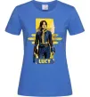 Женская футболка Lucy Fallout Ярко-синий фото