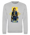 Свитшот Lucy Fallout Серый меланж Свитшот Lucy Fallout Серый меланж фото