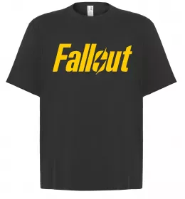 Футболка Оверсайз Lucy Fallout Черный фото