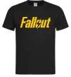 Мужская футболка Fallout logo Черный фото