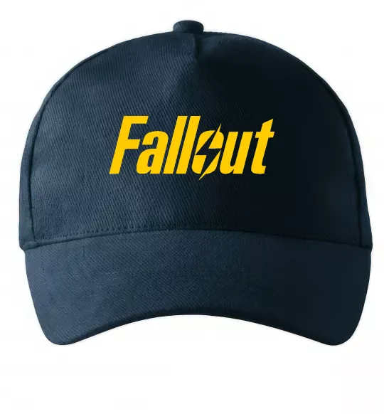 Кепка Fallout logo Темно-синий фото