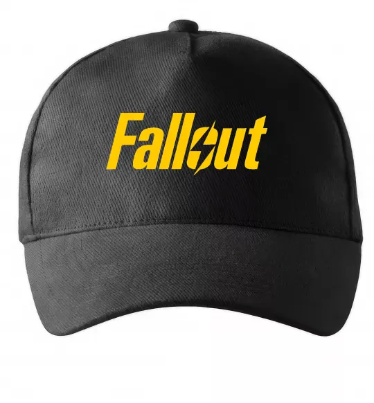 Кепка Fallout logo Черный фото