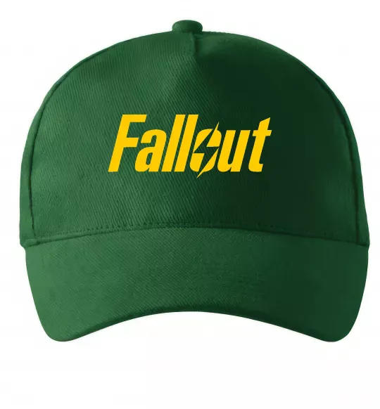 Кепка Fallout logo Темно-зеленый фото