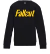 Детский Свитшот Fallout logo Черный фото