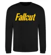 Свитшот Fallout logo Черный фото