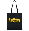Еко-сумка Fallout logo Чорний фото