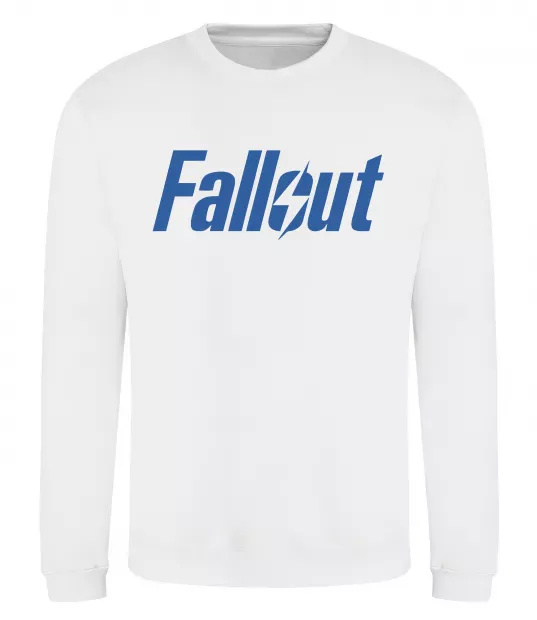 Свитшот Fallout logo Белый фото