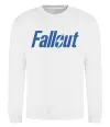 Свитшот Fallout logo Белый фото