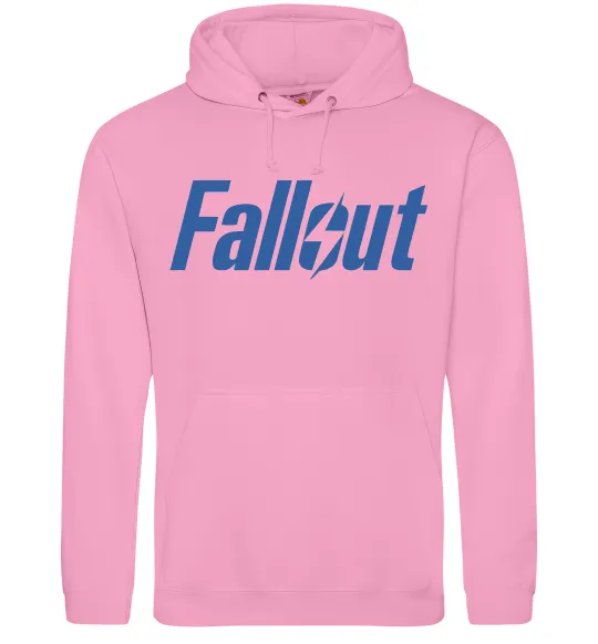 Женская толстовка (худи) Fallout logo Розовый фото