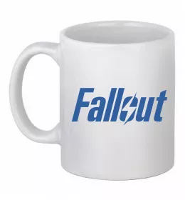 Чашка керамическая Fallout ghoul Белый фото