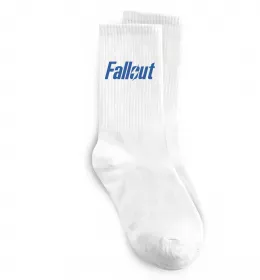 Носки Fallout logo Белый фото