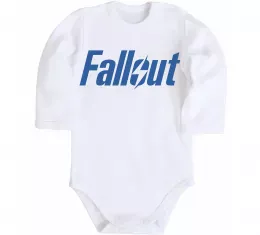 Детский боди Lucy Fallout Белый фото