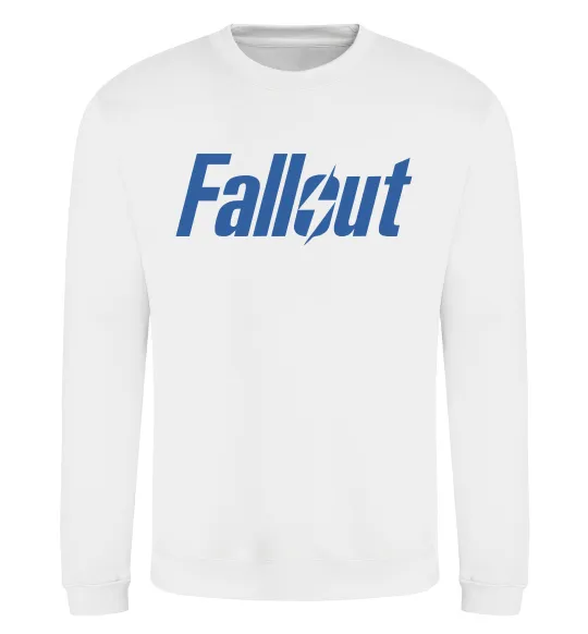 Свитшот Fallout logo Белый фото
