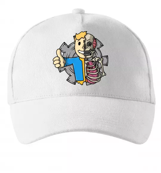 Кепка Half vault fallout Белый фото