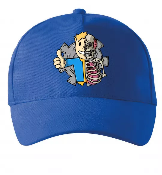 Кепка Half vault fallout Ярко-синий фото