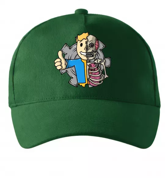 Кепка Half vault fallout Темно-зеленый фото