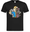 Мужская футболка Half vault fallout Черный фото