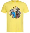 Мужская футболка Half vault fallout Лимонный фото