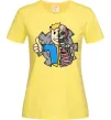 Женская футболка Half vault fallout Лимонный фото
