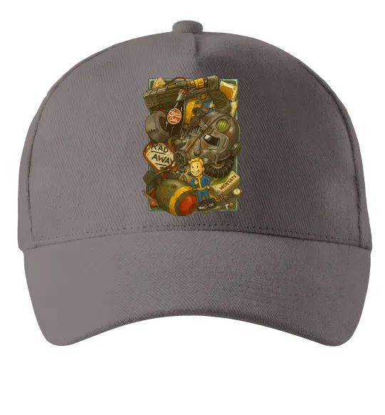 Кепка Fallout pack Серый фото