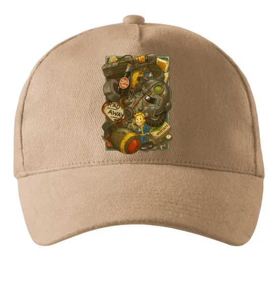 Кепка Fallout pack Пісочний фото