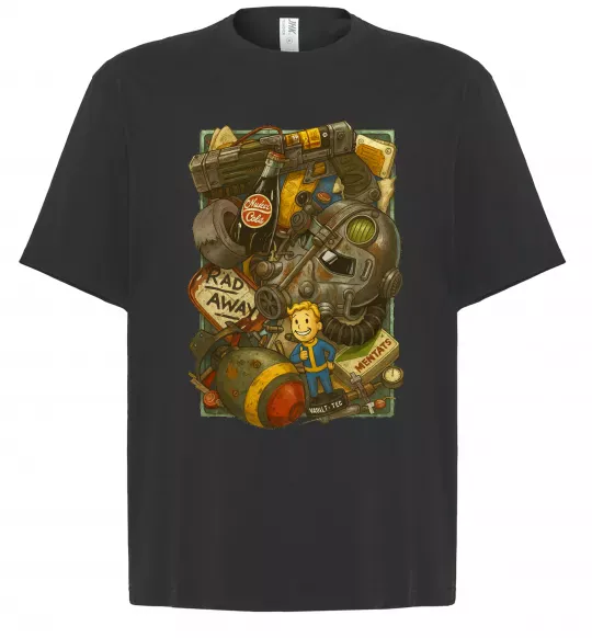 Футболка Оверсайз Fallout pack Черный фото