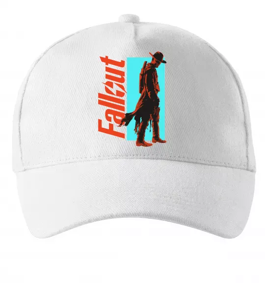 Кепка Fallout ghoul Білий фото