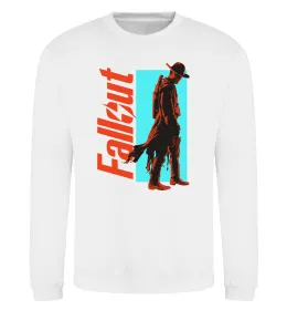 Світшот Fallout ghoul Білий фото