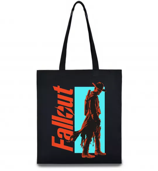 Эко-сумка Fallout ghoul Черный фото